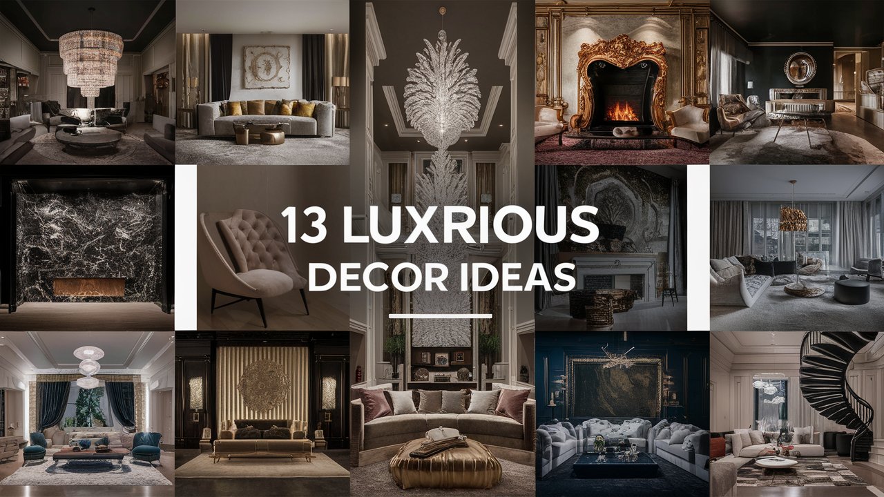 13 Most Luxurious Home Decor Ideas