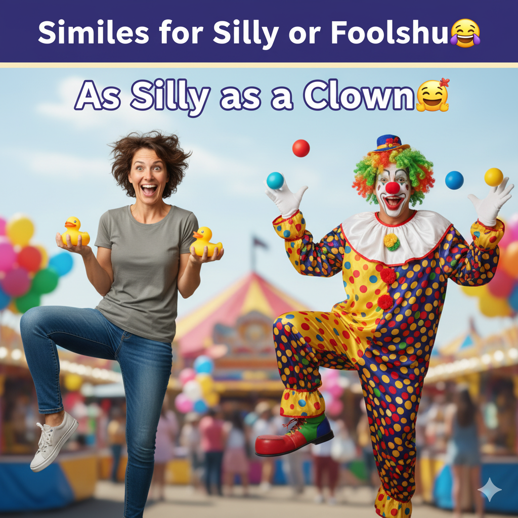 Read more about the article 💡 210+ Creative Similes for Silly or Foolish Minds 🤪 | 2025