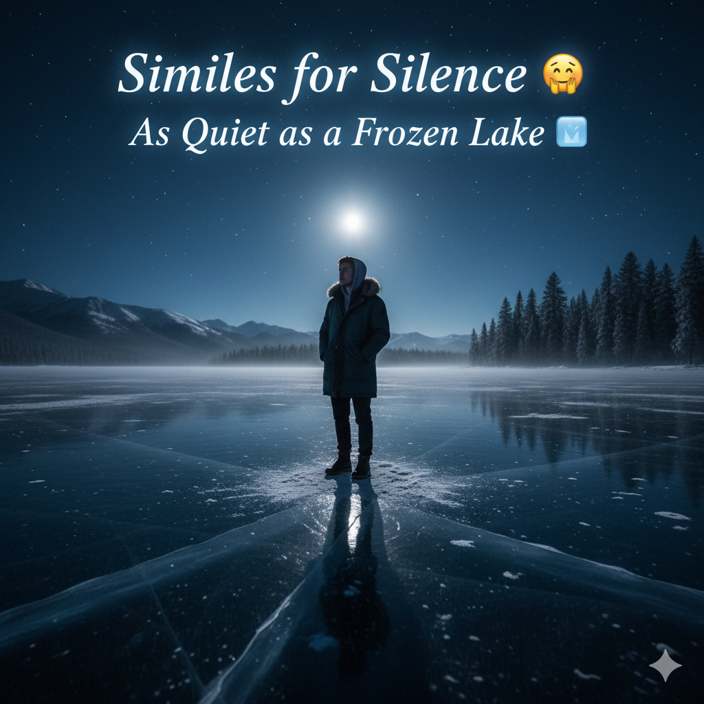 similies for silence