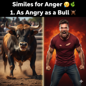 Read more about the article 210+ Creative Similes for Anger 😠 to Boost Your Writing – 2025
