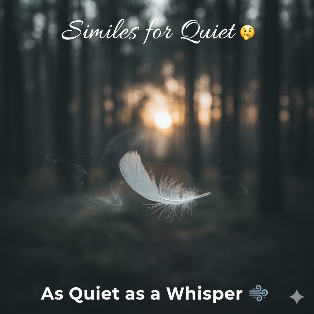 Read more about the article 230+ Amazing Similes for Quiet and Calm 🕊️ 2025 Best Guide 💫