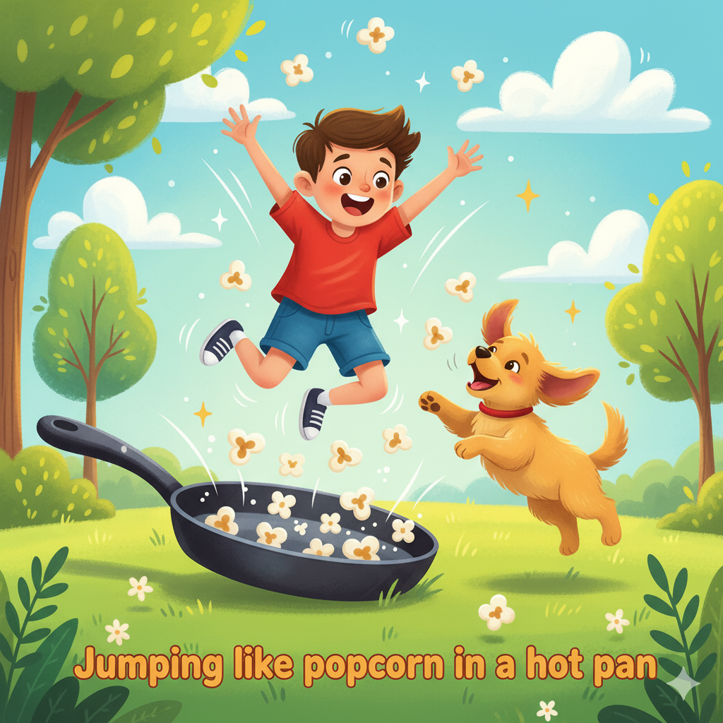 Similes for Excitement