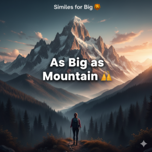 Read more about the article 💪 210+ Strong and Creative Similes for Big 🦁2025 Writing Guide