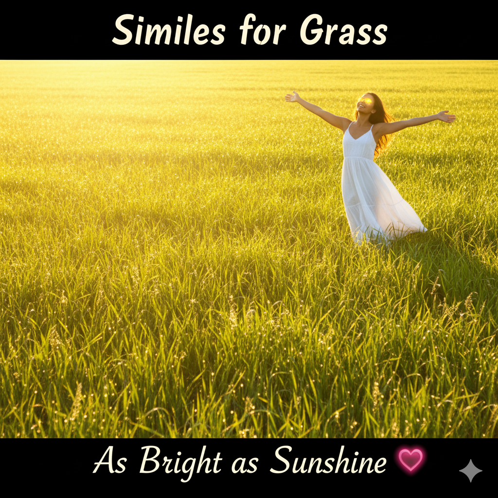  Similes for Grass
