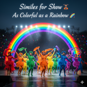 Read more about the article 🌟 210+ Powerful Similes for Show to Boost Your Writing 2025