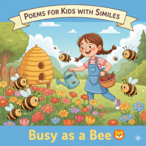 Read more about the article 🦋 210+ Simple Poems for Kids with Similes  2025 Learning Fun!