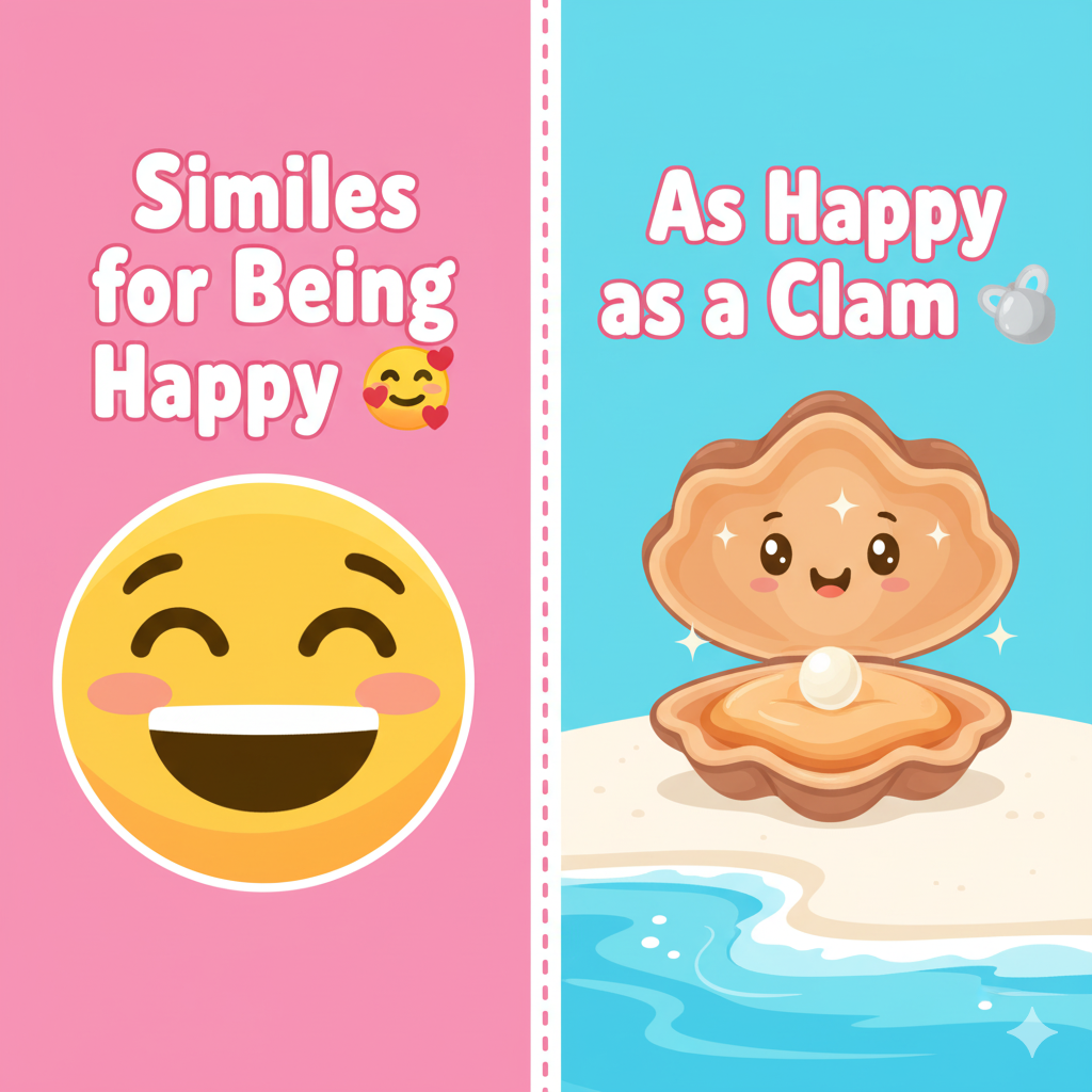 Read more about the article 😄 210+ Similes for Being Happy to Express Joy Creatively 2025