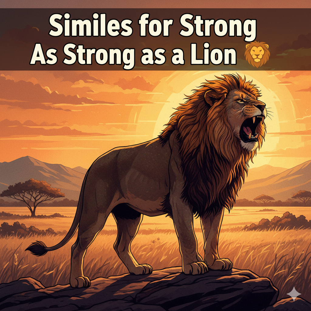 Read more about the article 200+ Smart & Catchy Similes for Strong 💪 2025 Best Picks