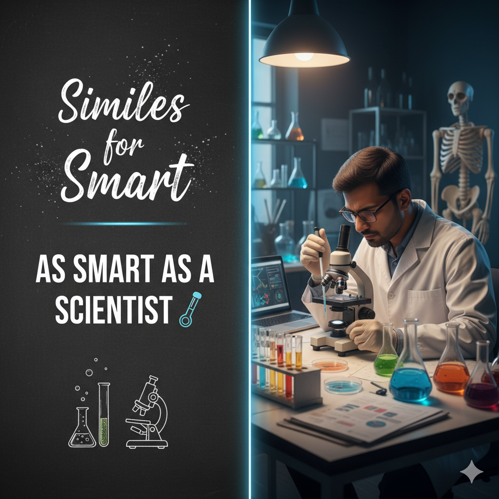 Read more about the article 130+ Similes for Smart Minds 🧠 2025 Clever Comparisons
