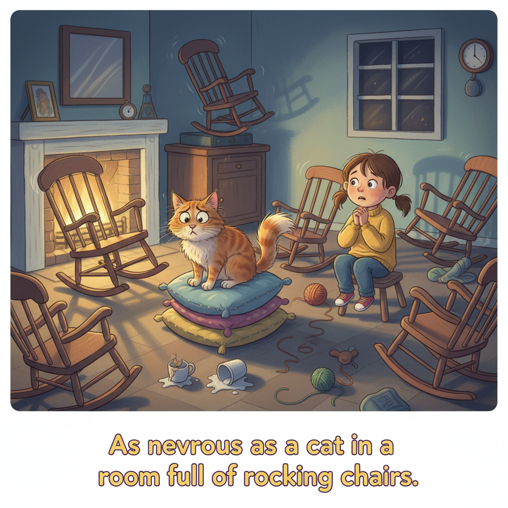 Similes for Being Nervous