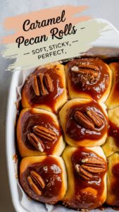 Read more about the article Caramel Pecan Cinnamon Rolls – The Ultimate Gooey Bakery Treat You’ll Fall in Love With 2025