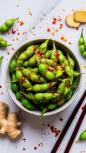 Read more about the article Spicy Garlic Edamame – The Ultimate Asian-Inspired Snack You’ll Crave Every Day 2025