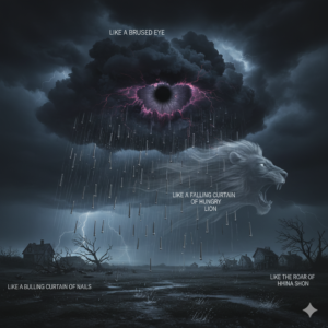 Read more about the article 35 Powerful Similes for Bad Weather to Strengthen Your Writing