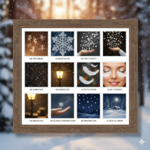 Read more about the article Similes for Snowflakes: Comparisons to Enrich Your Writing