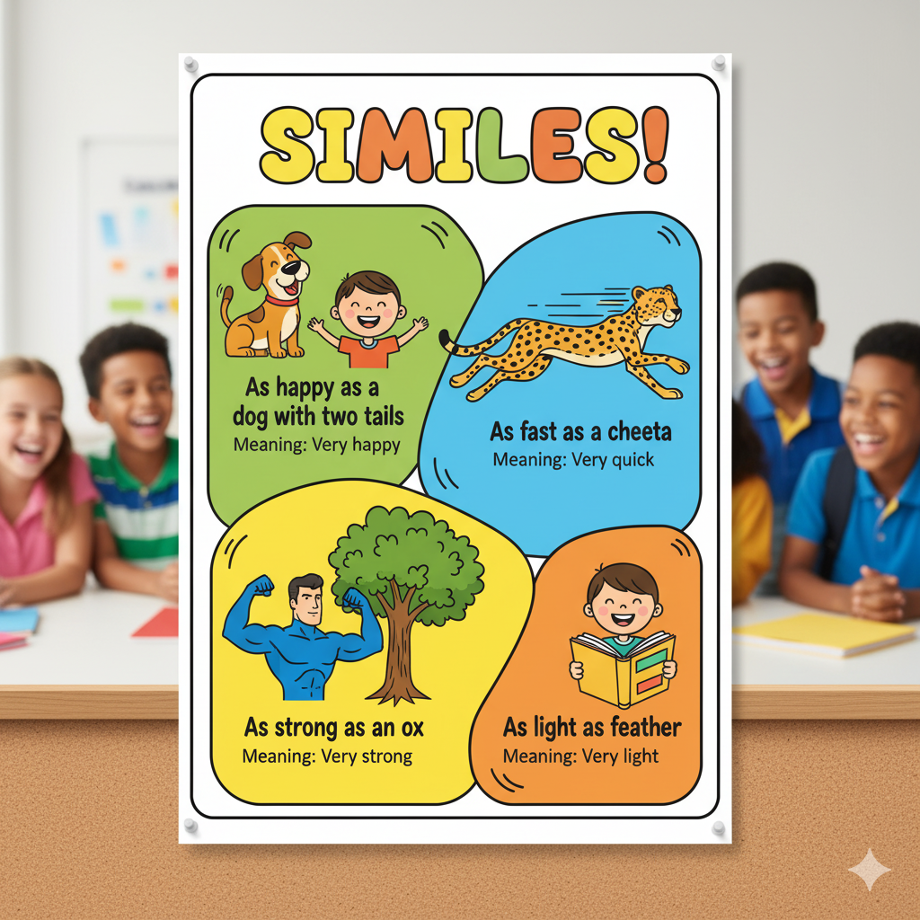 Similes for Grade 4