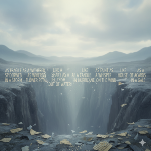 Read more about the article 💫 Beautiful Similes for Weak to Describe Gentle  Moments