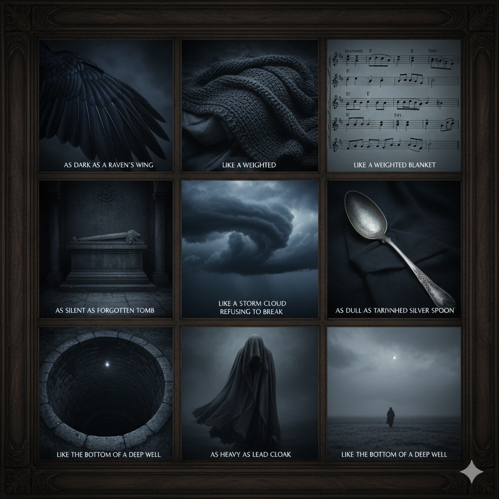 Read more about the article Similes for Gloomy: Tiny Details That Speak Volumes