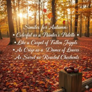 Read more about the article 43+🍂 Similes for Autumn — Fun and Creative Examples for Kids