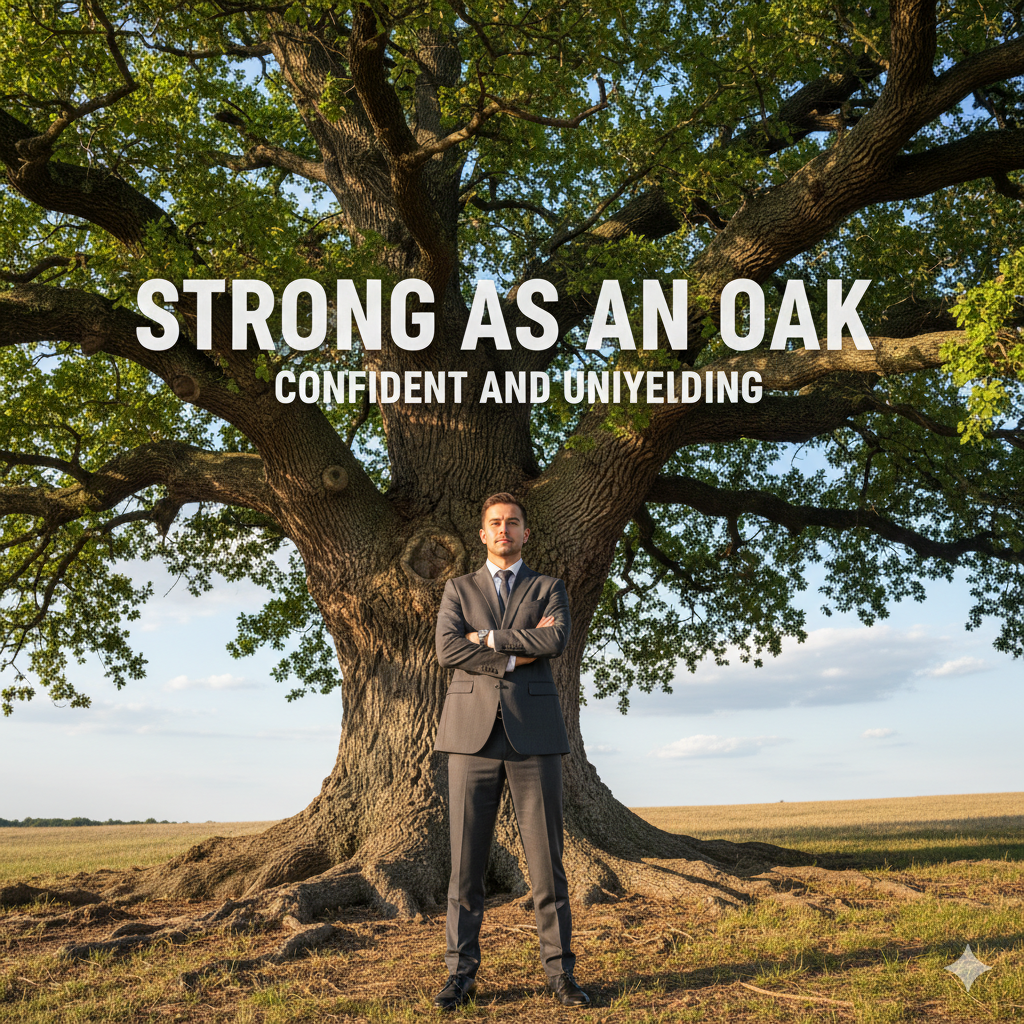 Similes for Confident