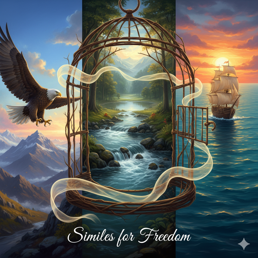 Similes for Freedom