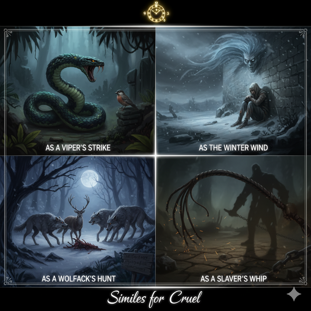 Similes for Cruel