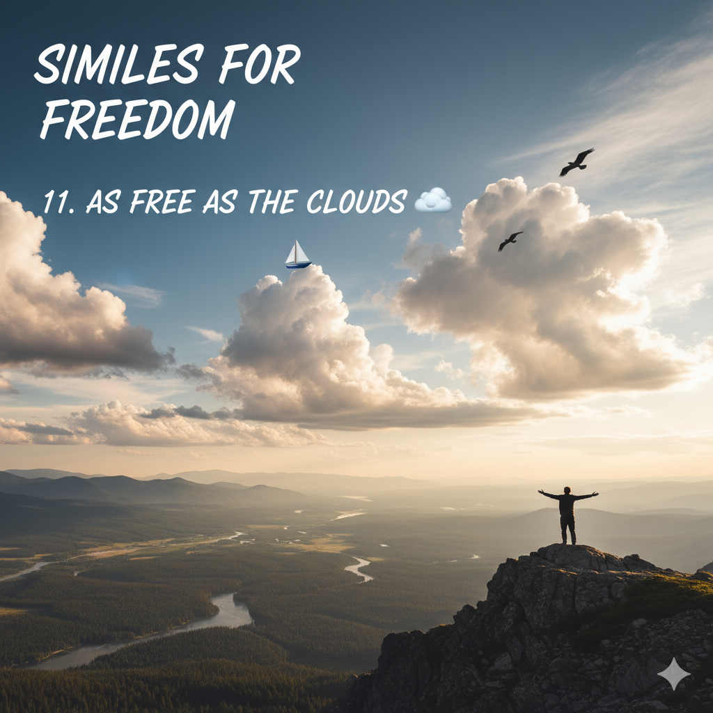 Similes for Freedom