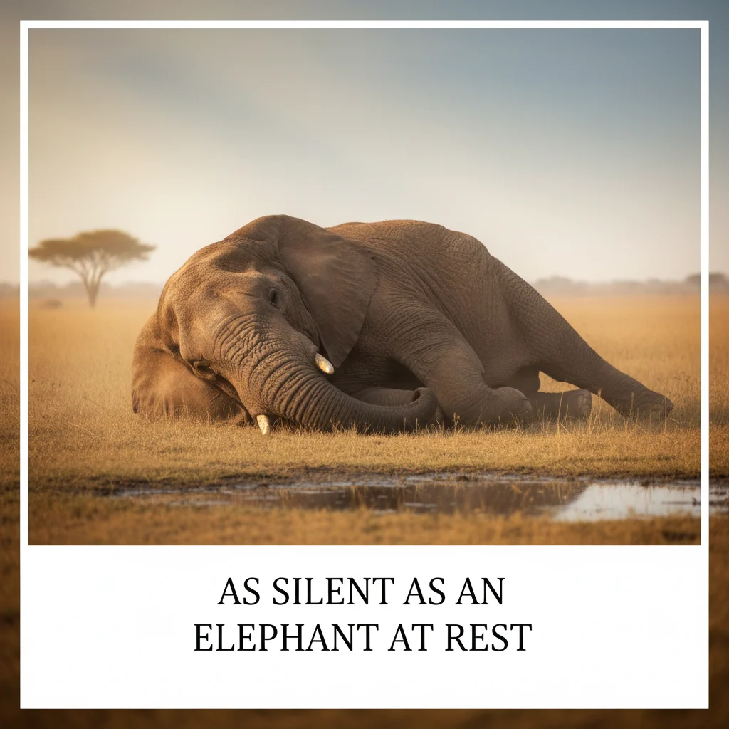 similes for elephants