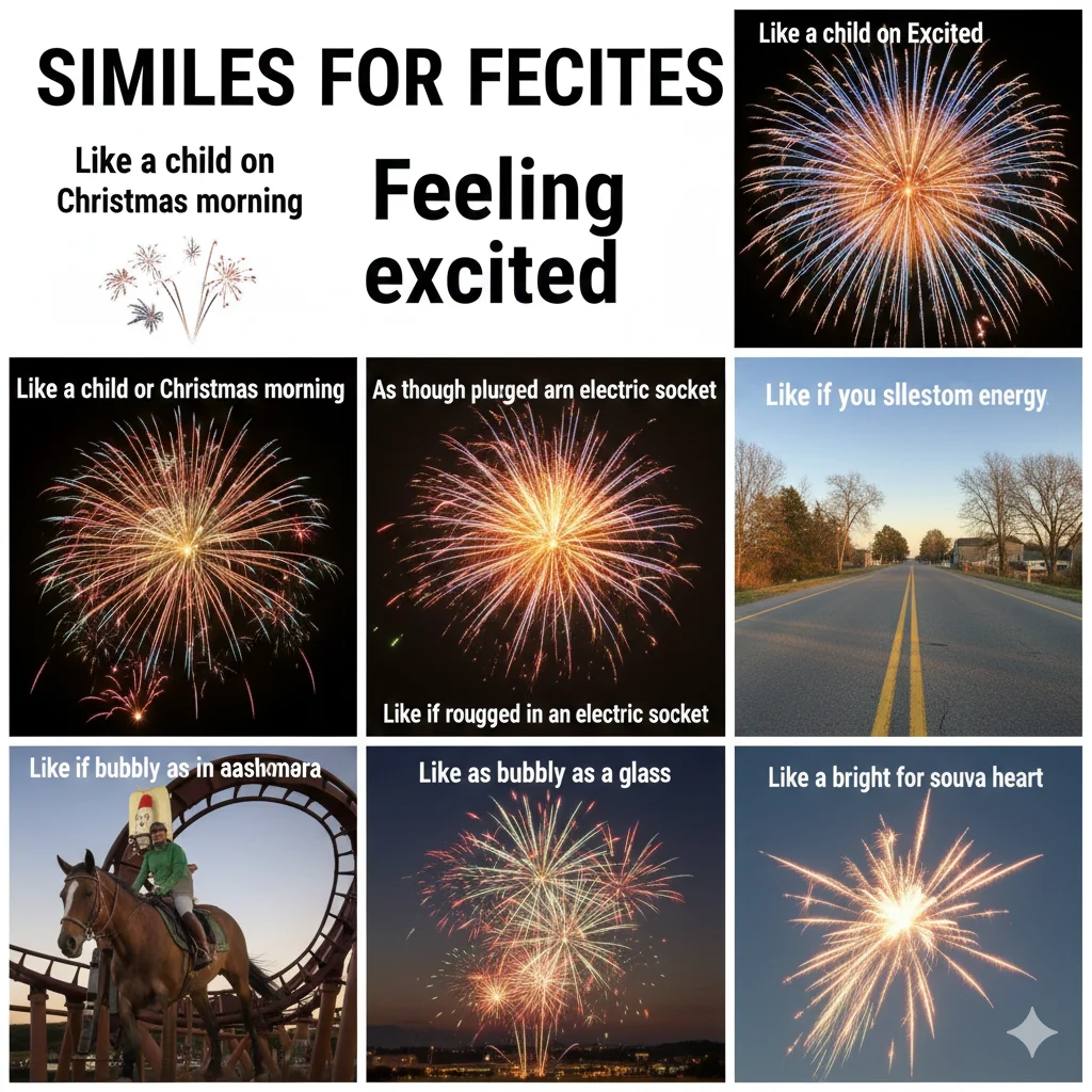 Read more about the article 40+Similes for Feeling Excited That Burst With Joy