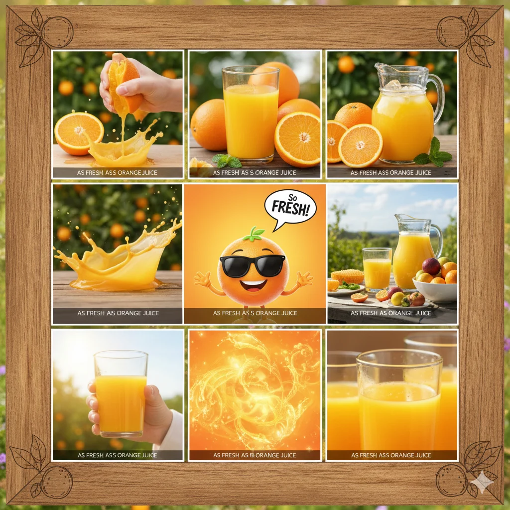 As Fresh as Orange Juice