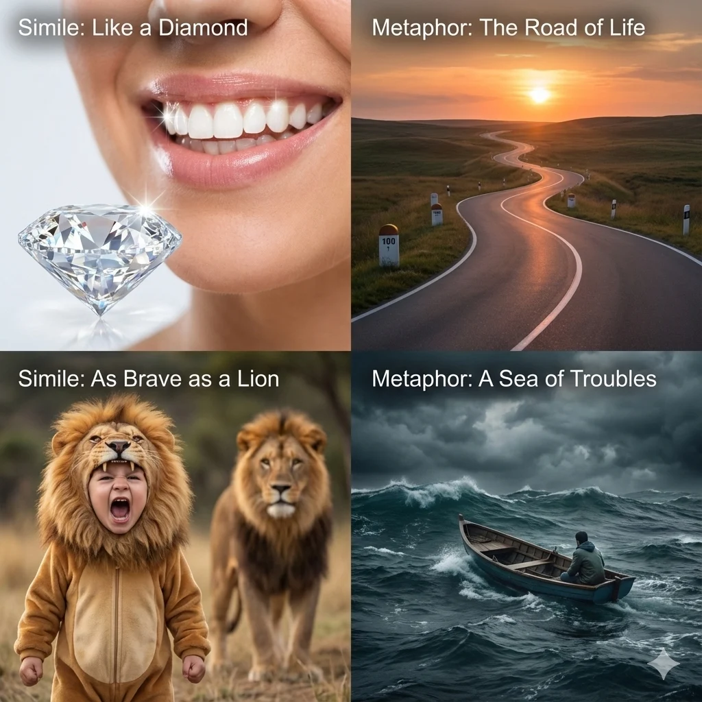 Similes and Metaphors for Creative Writing