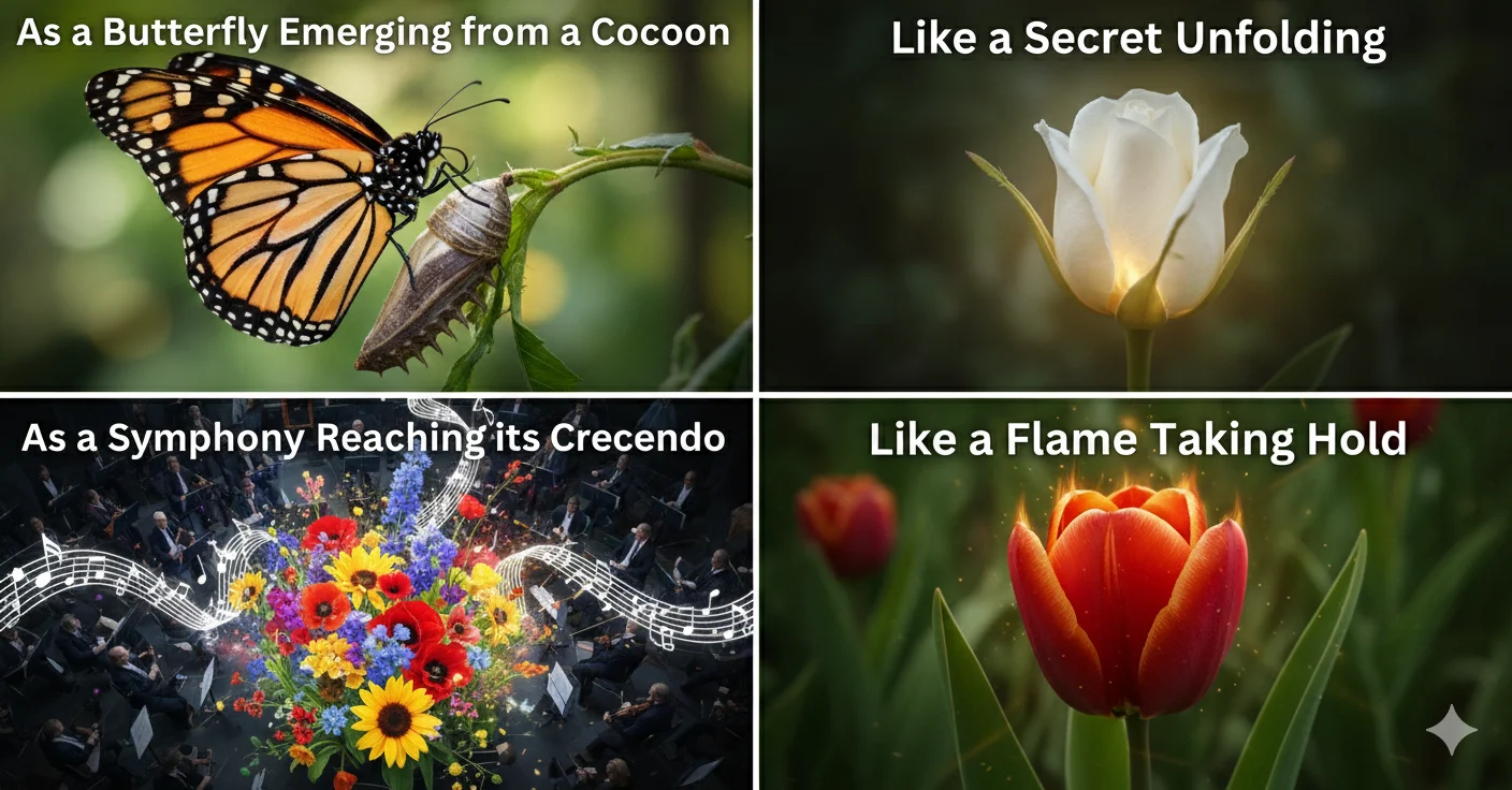 Read more about the article 29+Similes for Flowers Blooming With Secret Meaning