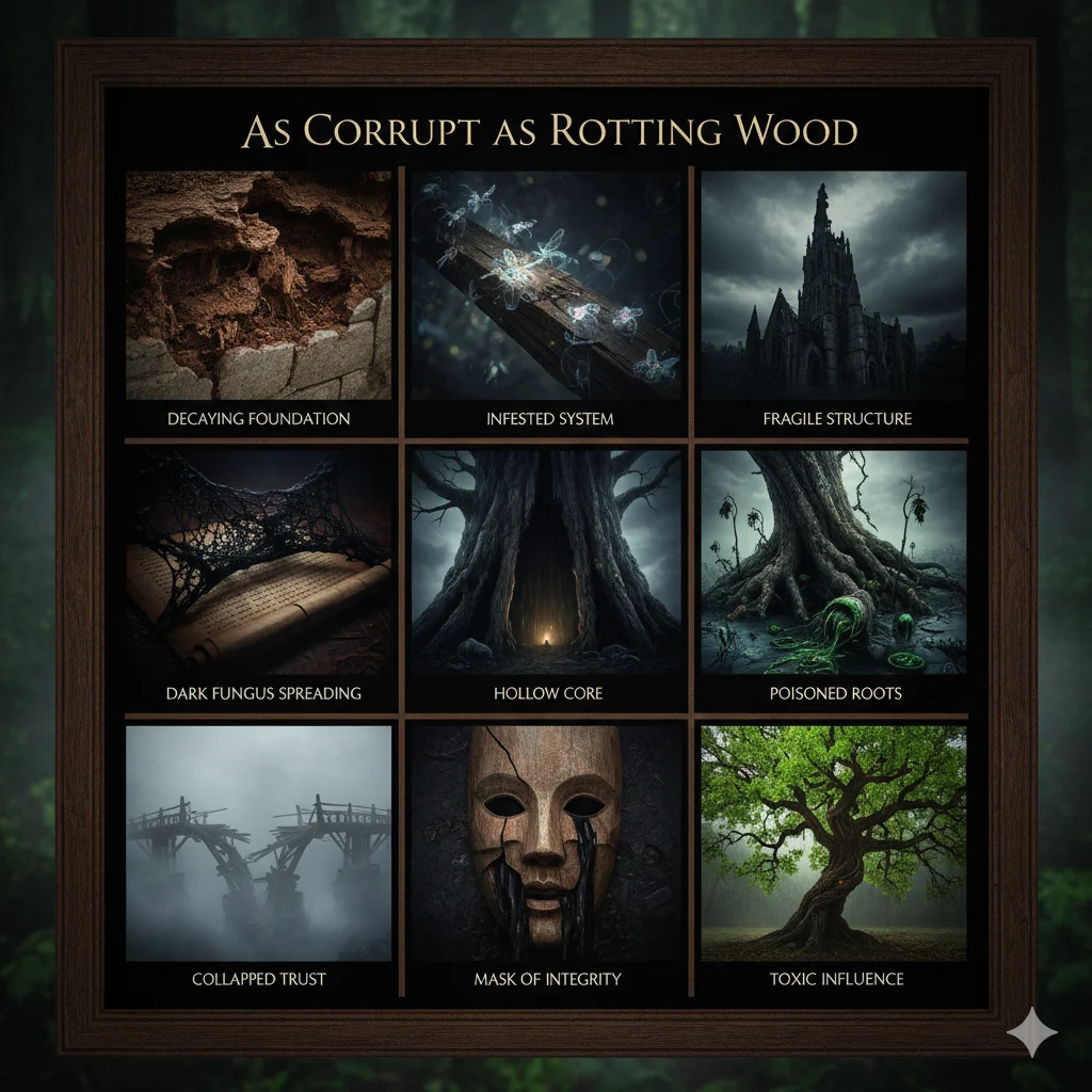 As Corrupt as Rotting Wood