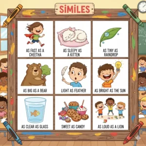 Read more about the article 35 Similes for 3rd Grade That Make Learning Fun
