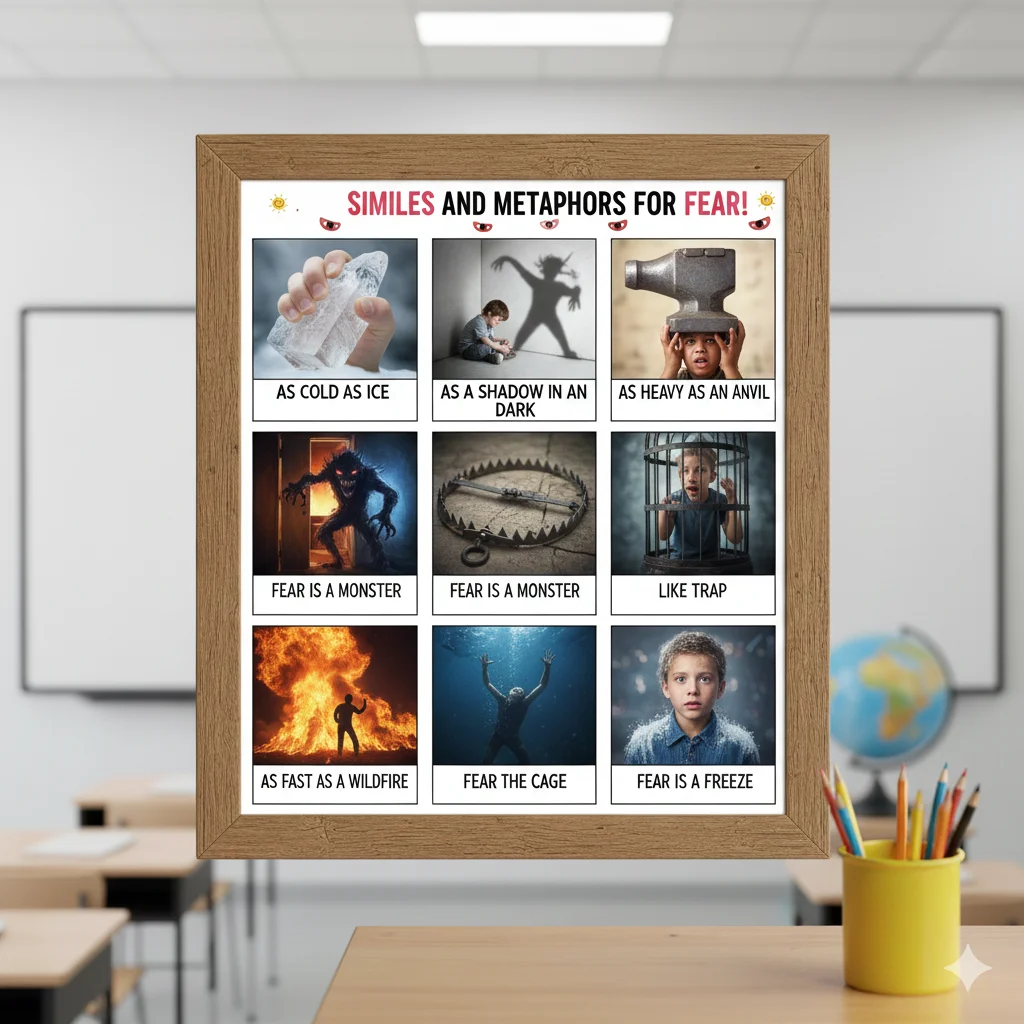 Similes and Metaphors for Fear