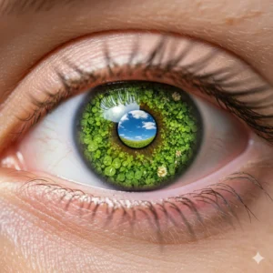 Read more about the article 35  Similes for Green Eyes to Bring Your Writing to Life 🌿✨