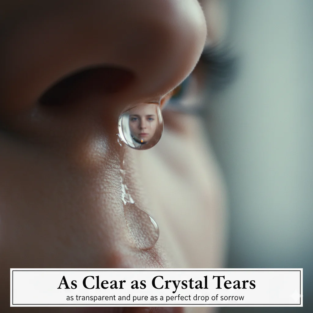  As Clear as Crystal Tears